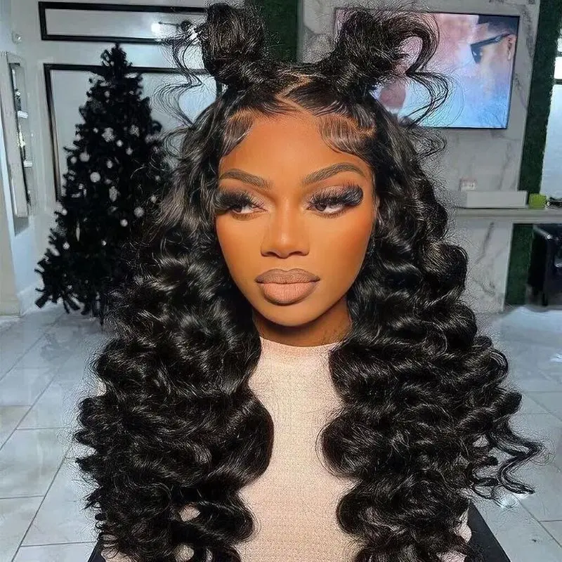 Loose Deep Wave Pre-Bleached Knots Wear Go Wig 6x4 HD Lace Closure 180% Glueless Wig | BGMgirl Hair