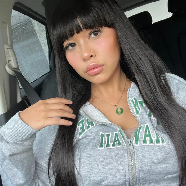 Straight Wig With Bangs Human Hair Wig | BGMGirl