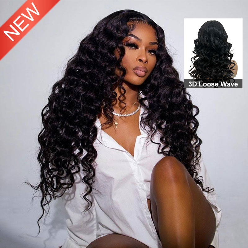 loose wave wig human hair glueless wig