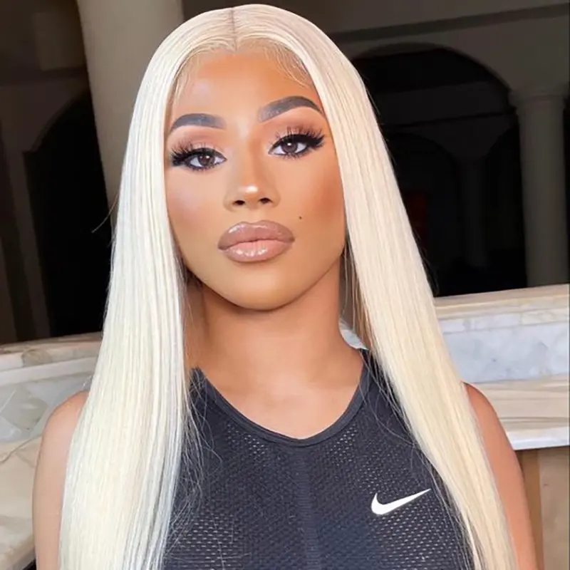 613 blonde lace wig straight  glueless wig 