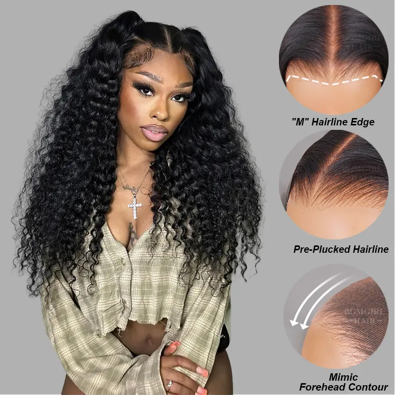 deep wave wig wear go lace wig