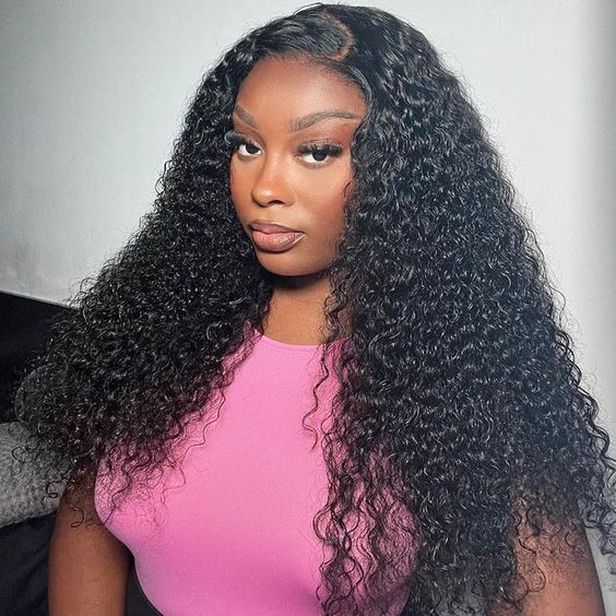 Kinky Curly 4 Bundles Human Hair Extensions | BGMGirl