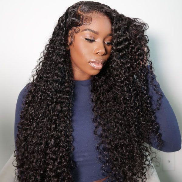 Deep Wave Wear And Go Glueless Hd Lace Front 180 Density Wig Bgm Hair Bgmgirl