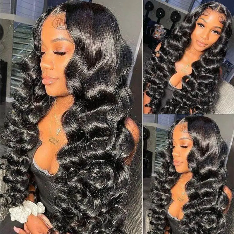 Loose Deep Wave Wear Go Wig HD Lace Front 180% Density Glueless Wig | BGMgirl Hair