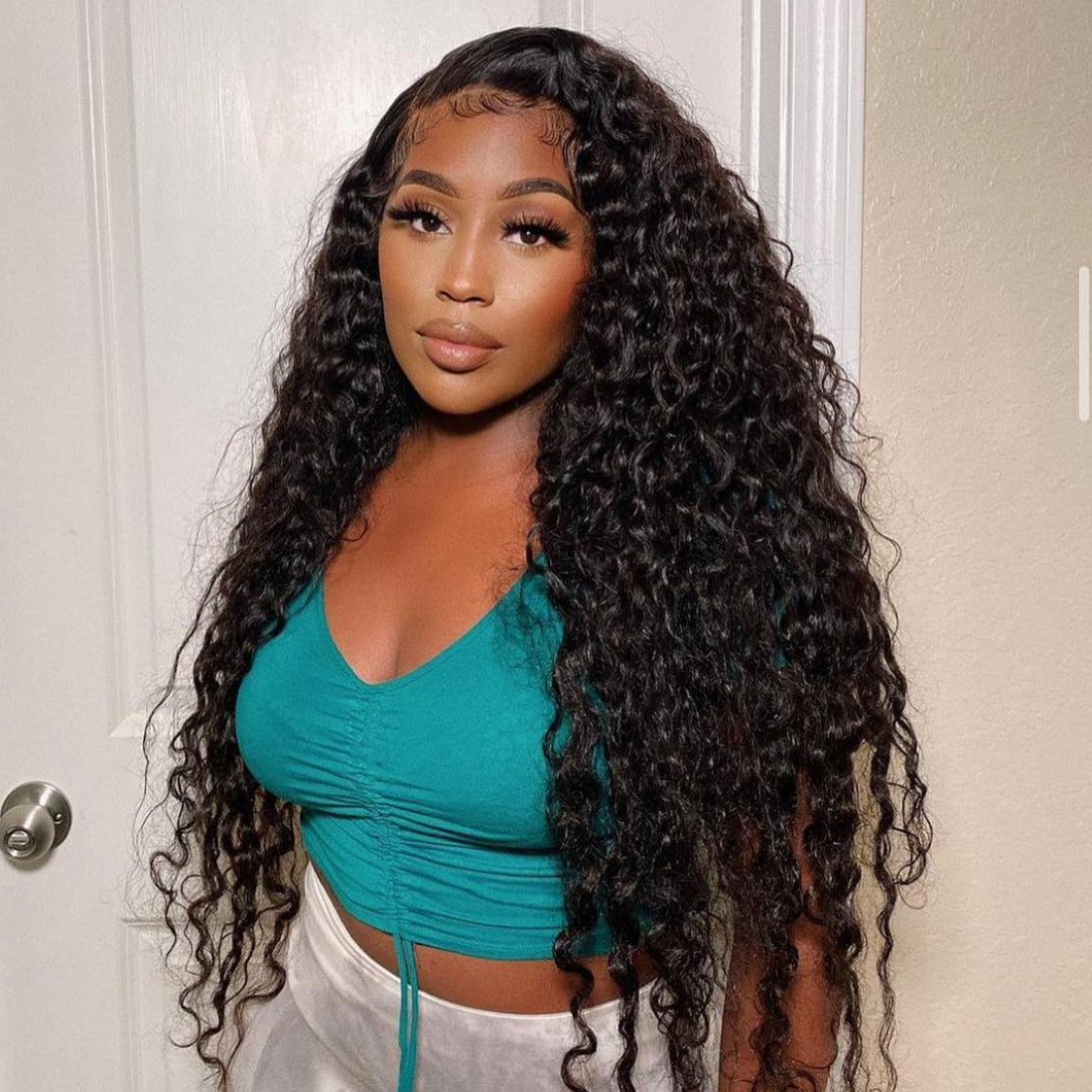 Water Wave HD Lace Closure Wig 150% Density | BGM Hair