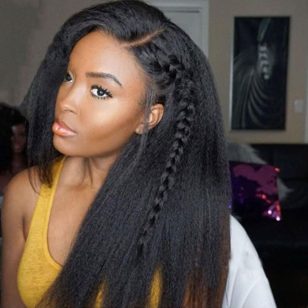 Kinky Straight 4 Bundles Human Hair Extensions | BGMGirl