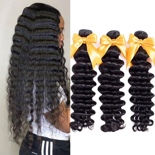 Loose Deep Wave 4 Bundles Human Hair Extensions | BGMGirl