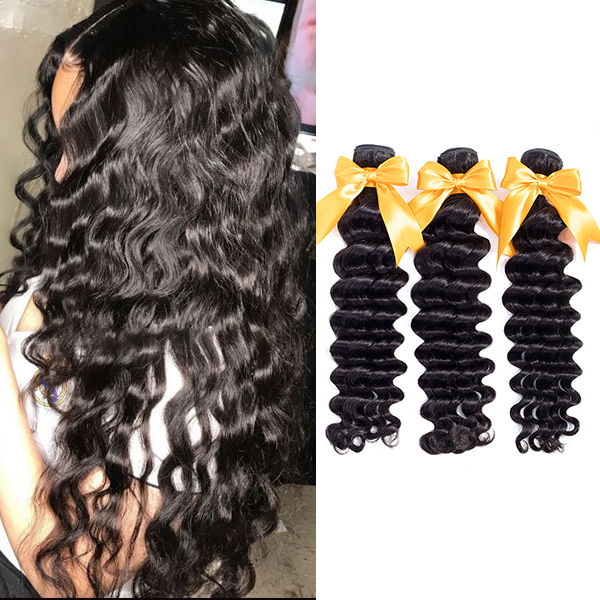 Loose Deep Wave 3 Bundles Human Hair Extensions | BGMGirl