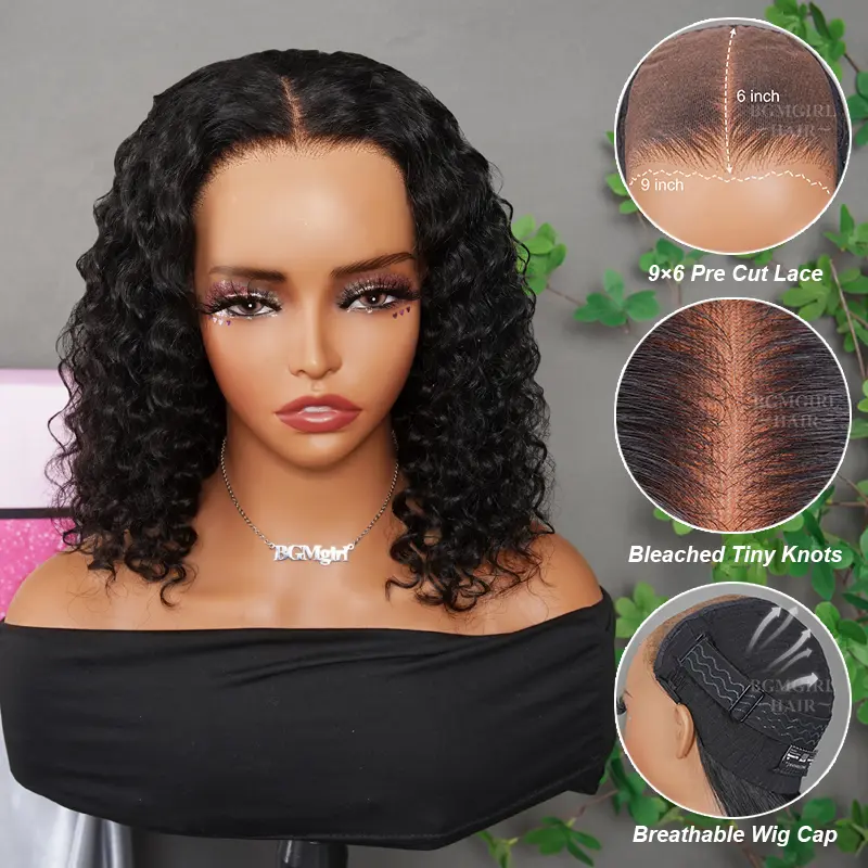 water wave wig wear and go lace wig