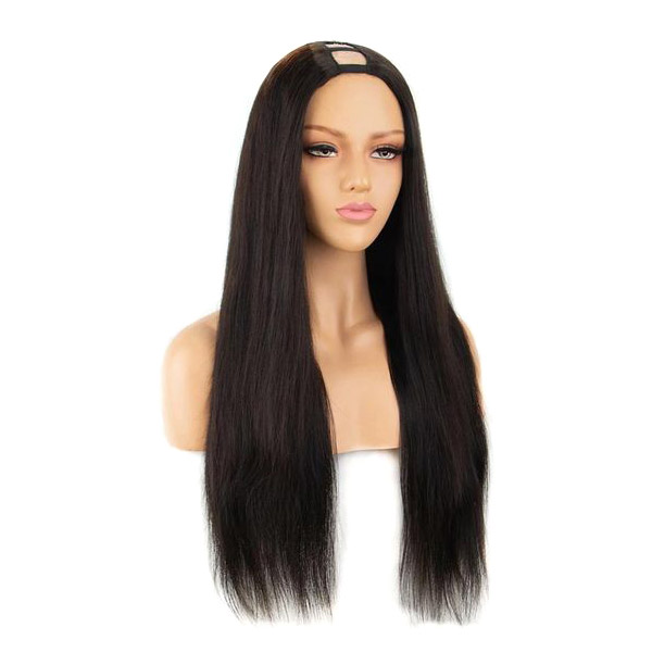 Straight U Part Human Hair Wig | BGMGirl