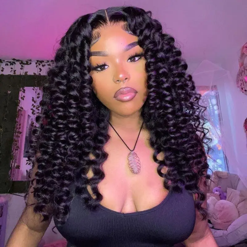 Wand Curls Wear Go Wig 6x4 HD Lace Closure 180% Glueless Wig | BGMgirl Hair