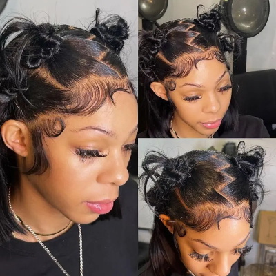 360 glueless wig