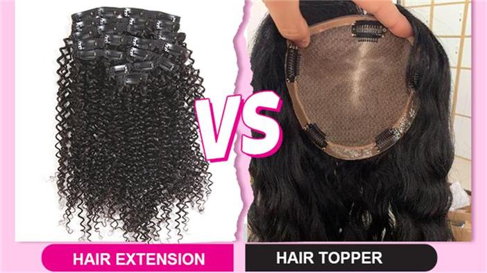 Hair Extension VS Hair Topper