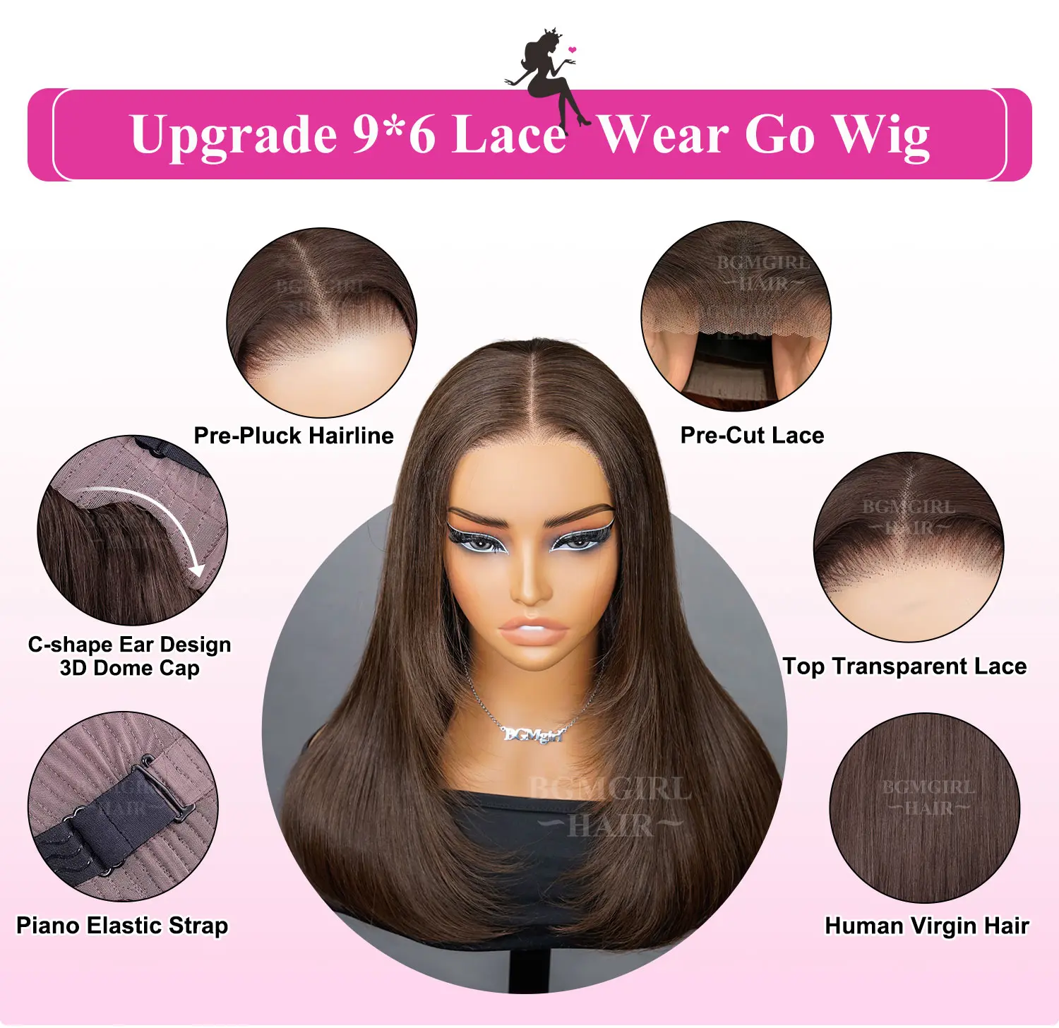 ready to wear glueless wigs