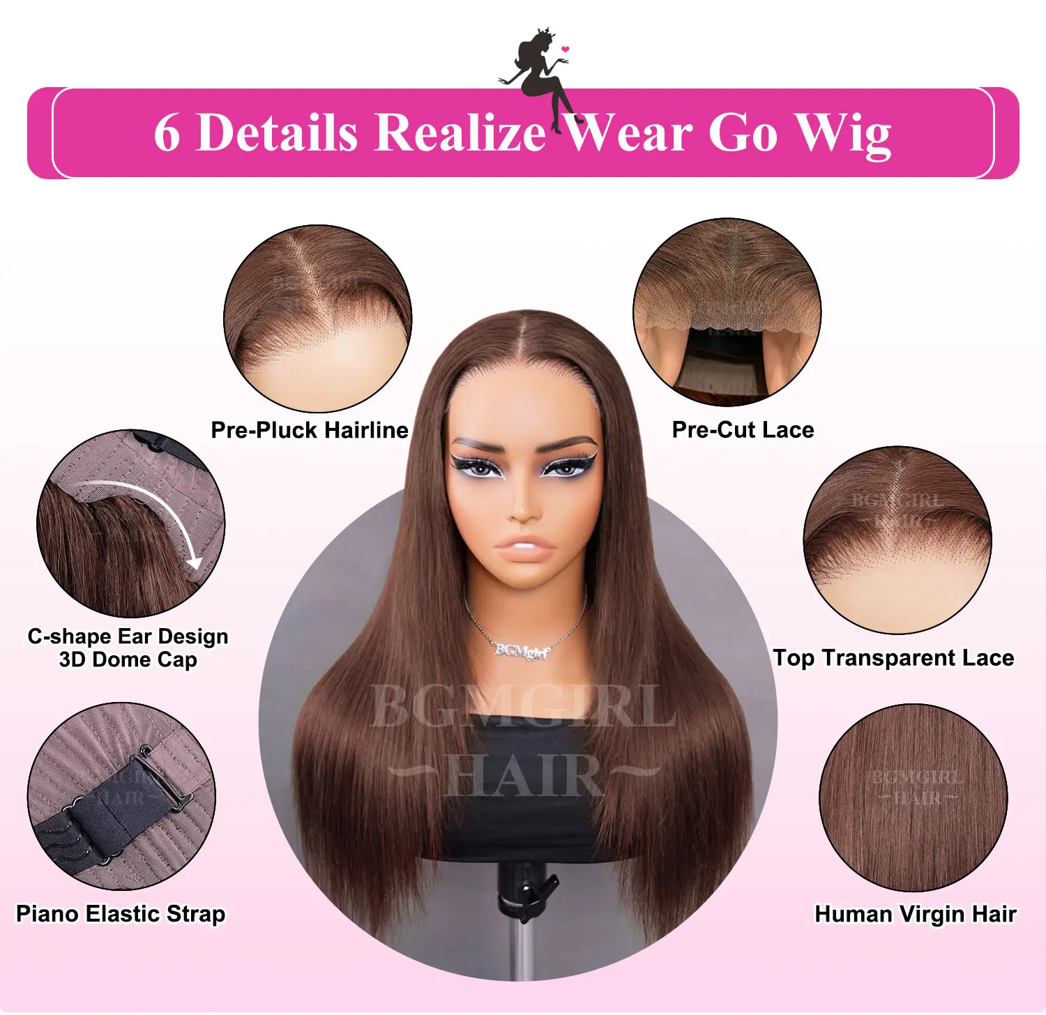 ready to wear glueless wigs