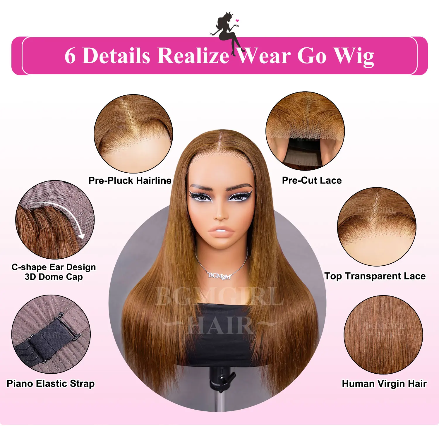 ready to wear glueless wigs